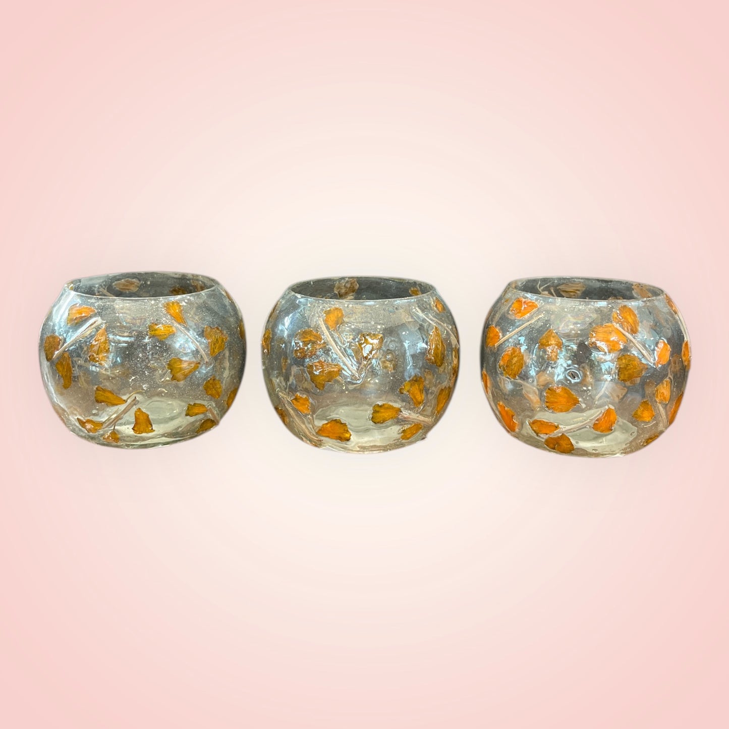 Theelichthouder little leaves