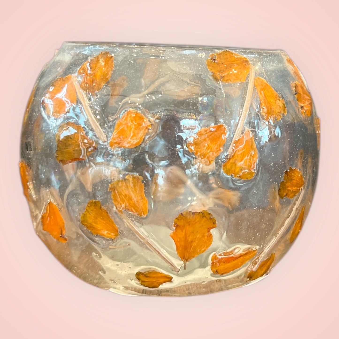 Theelichthouder little leaves