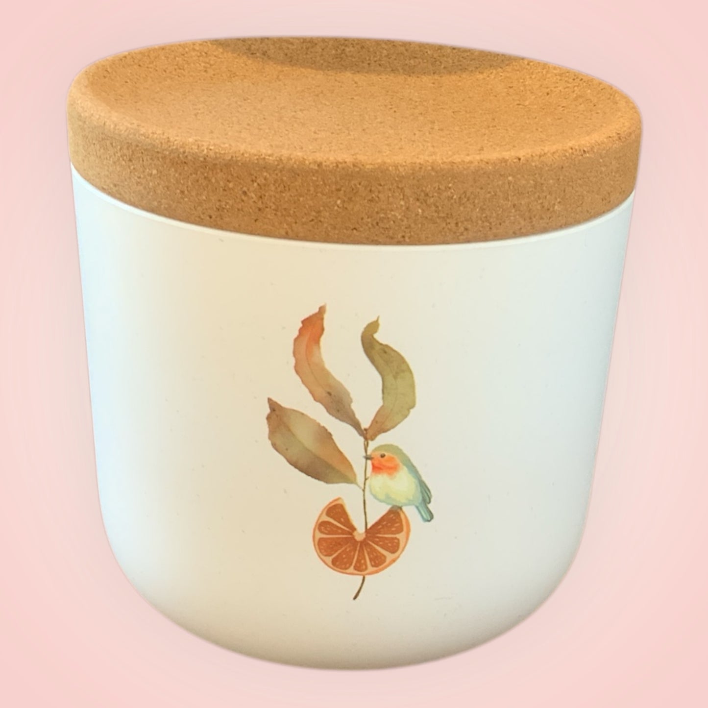 Voorraadpot met kurken deksel