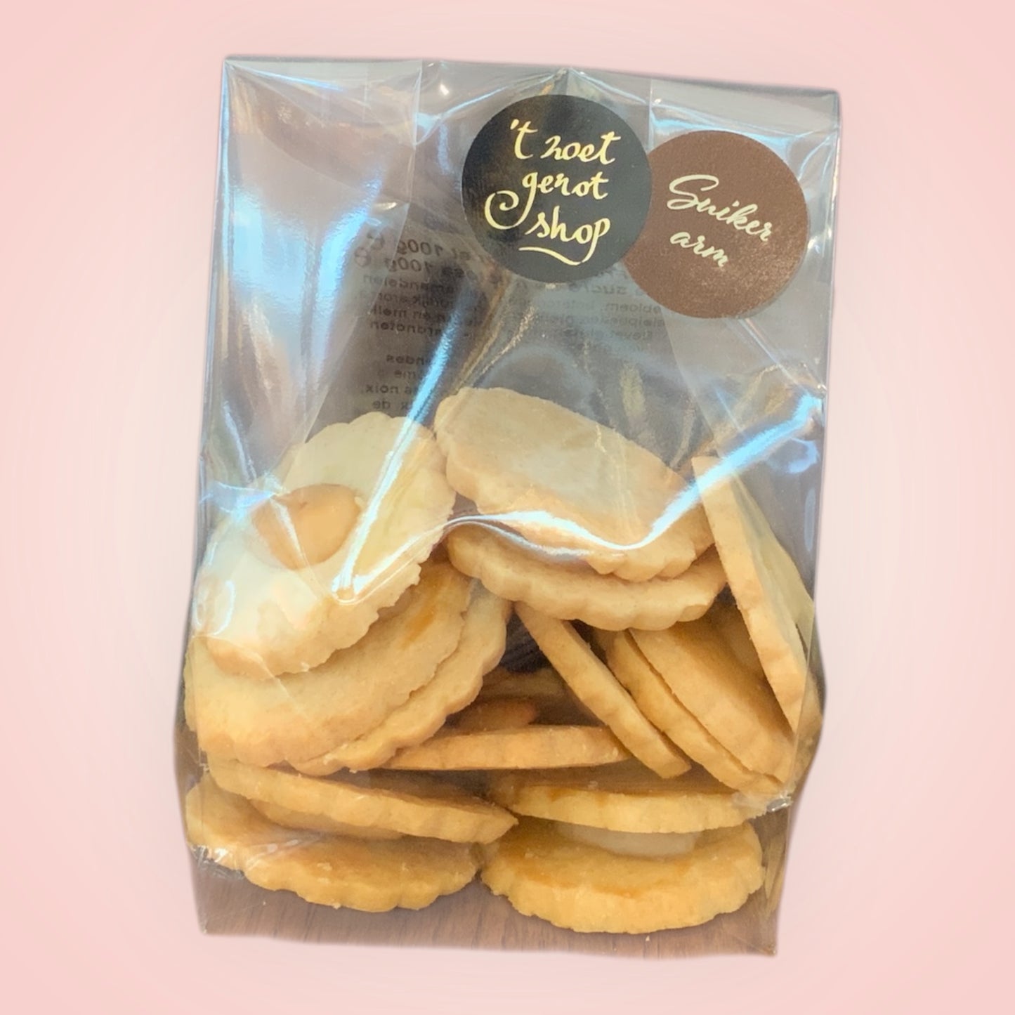 Vanillekoekje suikerarm