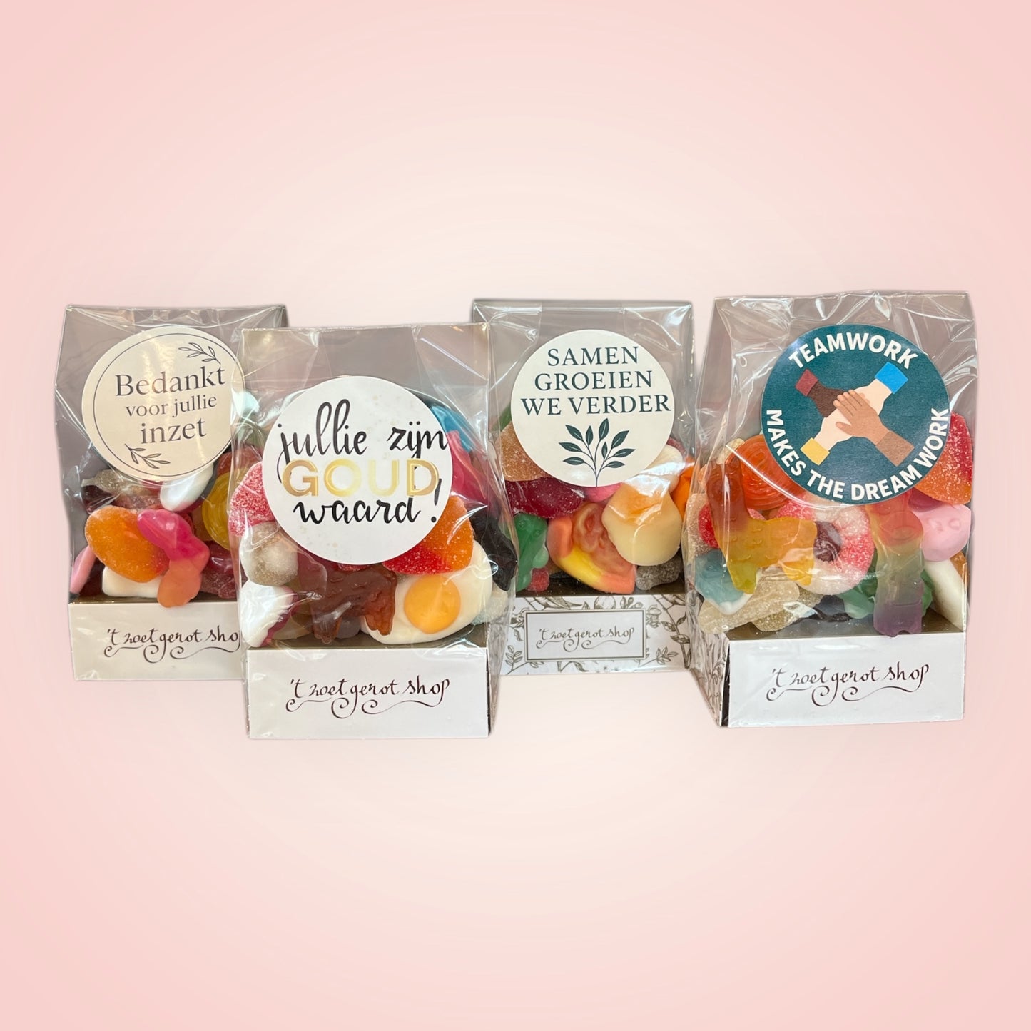 Snoepzakje voor personeel