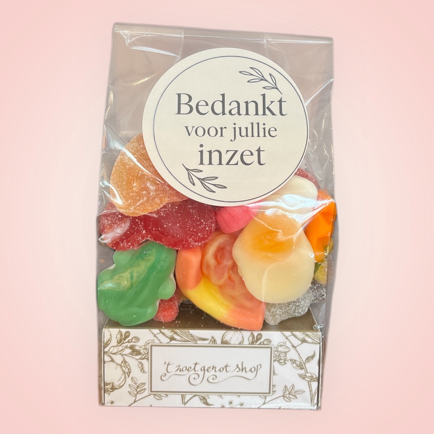 Snoepzakje voor personeel