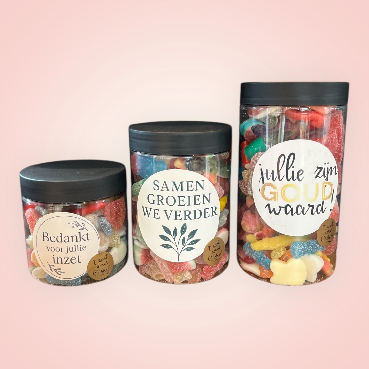 Snoeppot M personeel