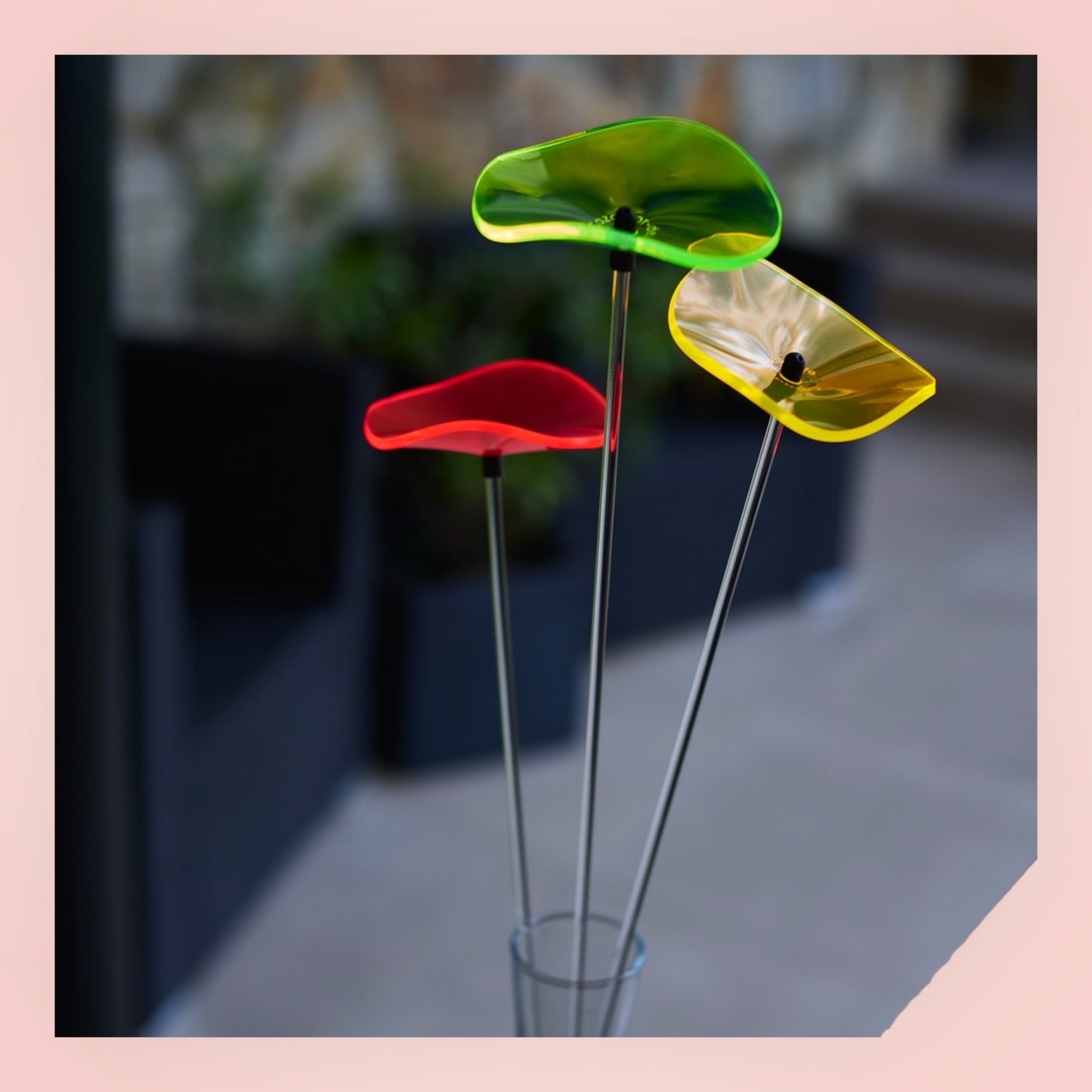 Set van 3 Cazador del sol mini (licht oranje -rood-groen)