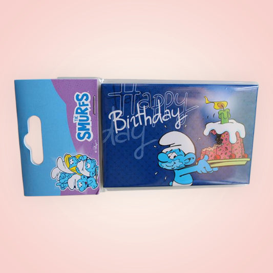 Smurf magneet happy birthday
