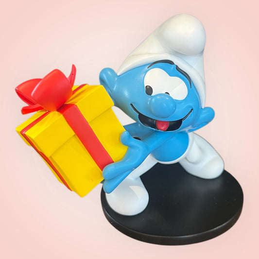 Smurfen Verzamelfiguur – Smurf met Cadeau