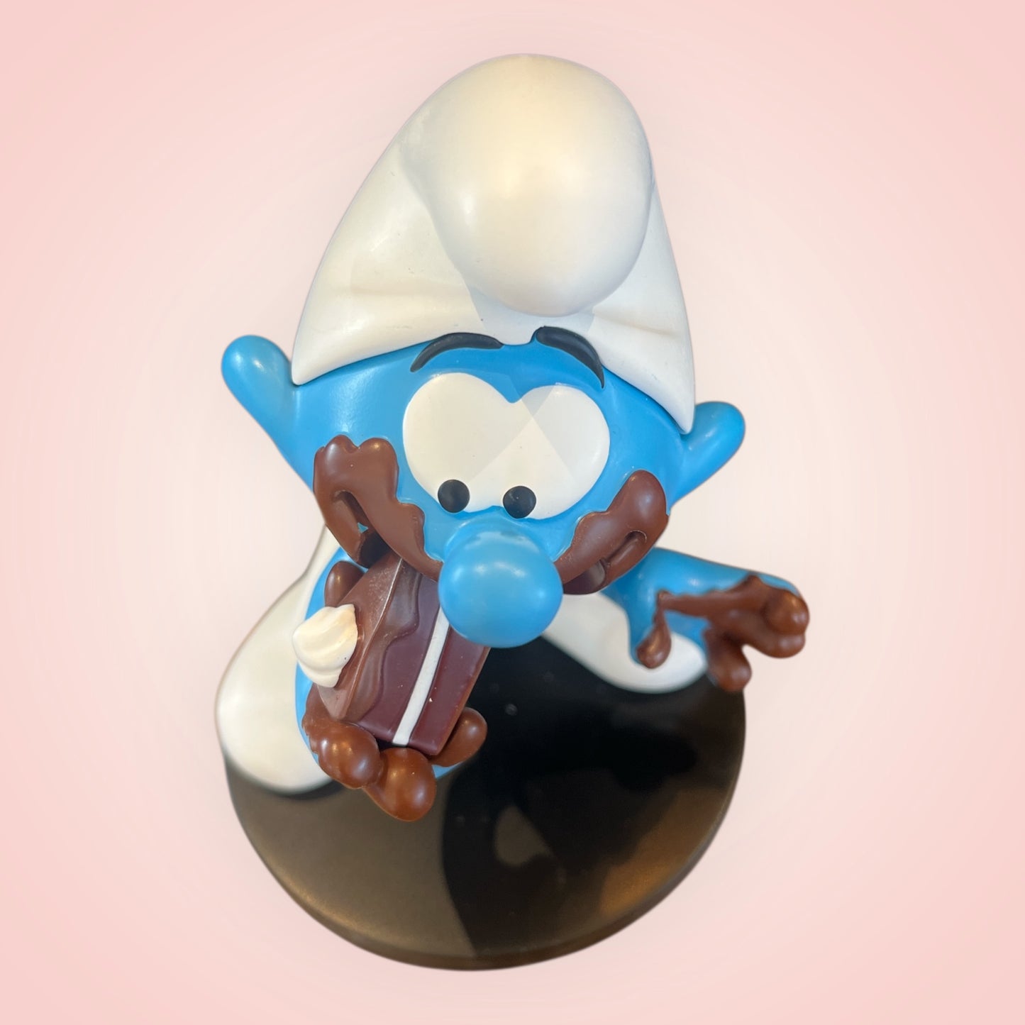 Smurfen Verzamelfiguur – Smulsmurf met Chocolade