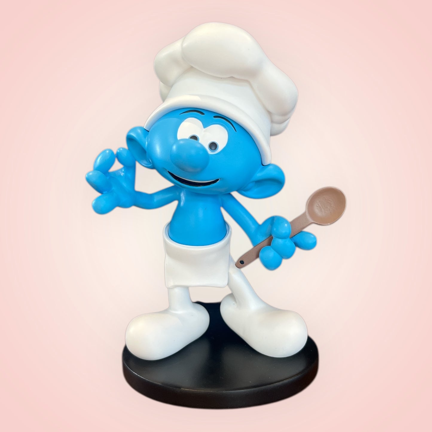Smurfen Verzamelfiguur – Smulsmurf met Lepel