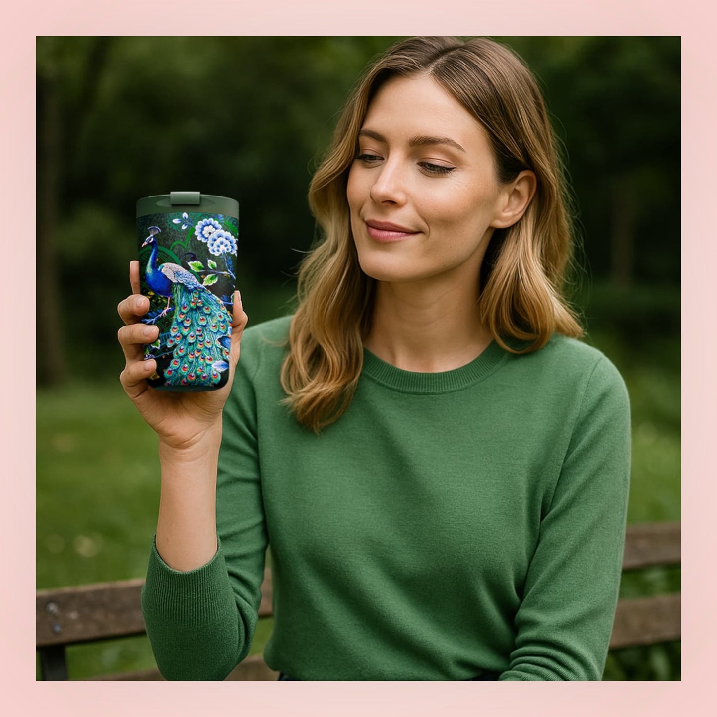 Thermosbeker Majestic green