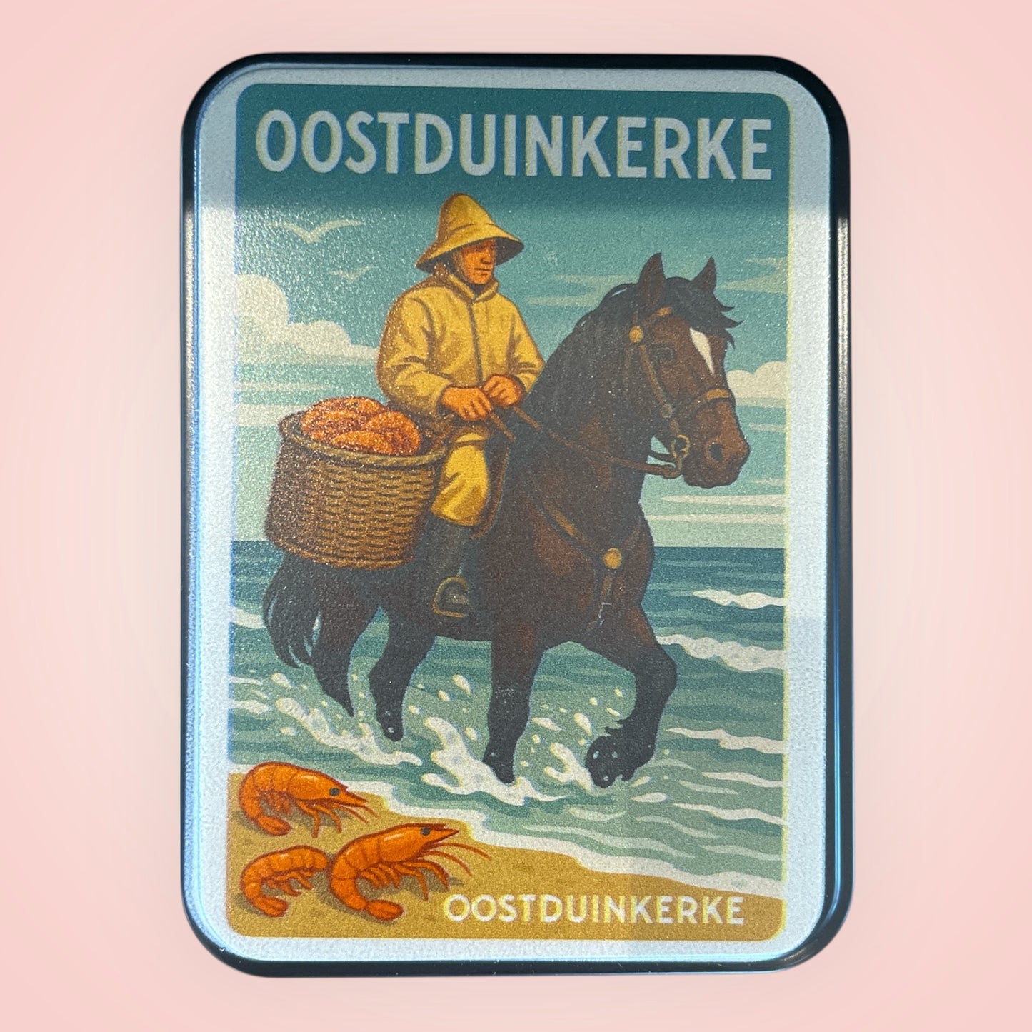 Gepersonaliseerd Blik “Oostduinkerke – Garnaalvisser”