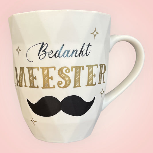 Bedankt Meester Mok – Een Stoer Cadeautje met een Glimlach