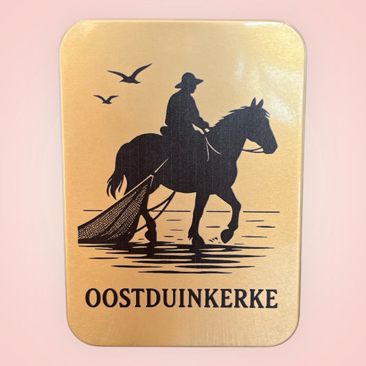 Oostduinkerke Blik – Paardenvissers in Silhouet