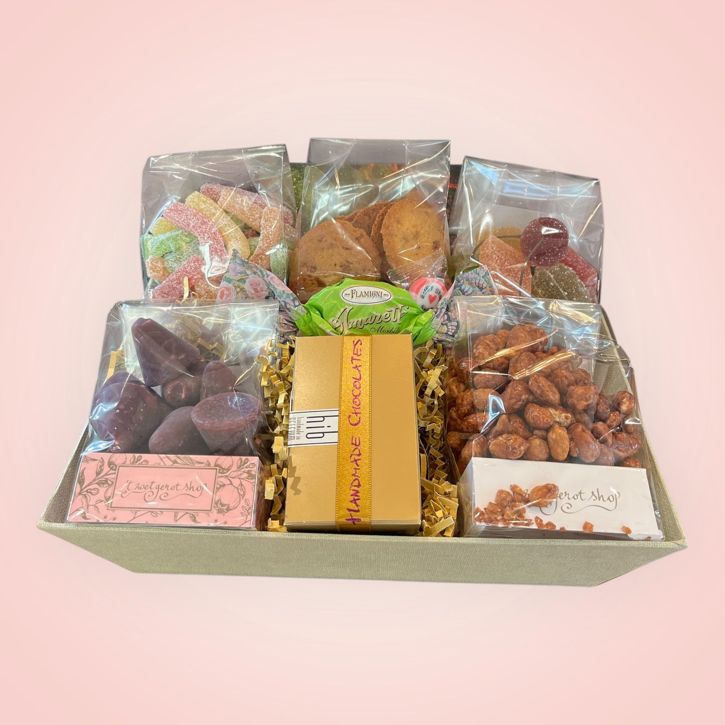 Luxe geschenkmand Green Velvet