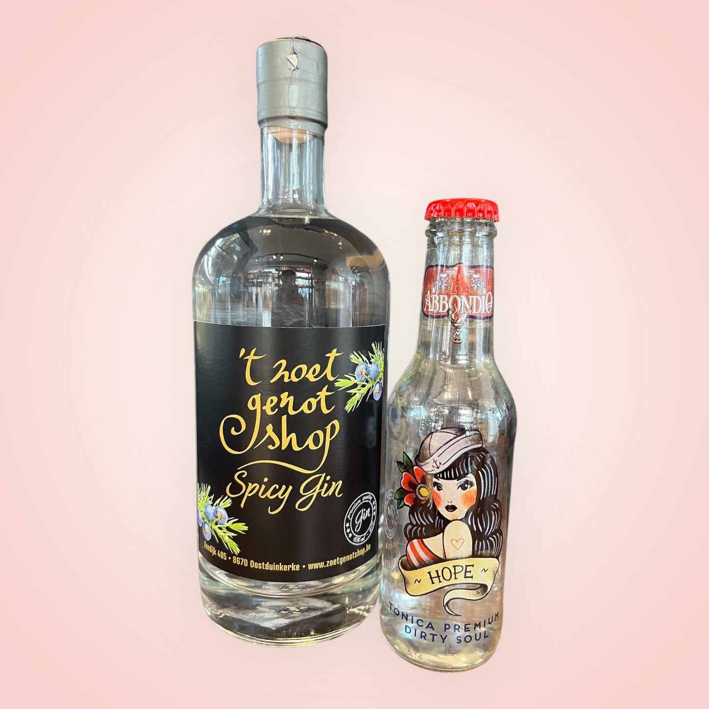 Luxe Gin Cadeaupakket – ‘t Zoet Genot Shop Spicy Gin