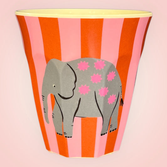 Rice drinkbeker S olifant  7,5x7,5cm 160ml