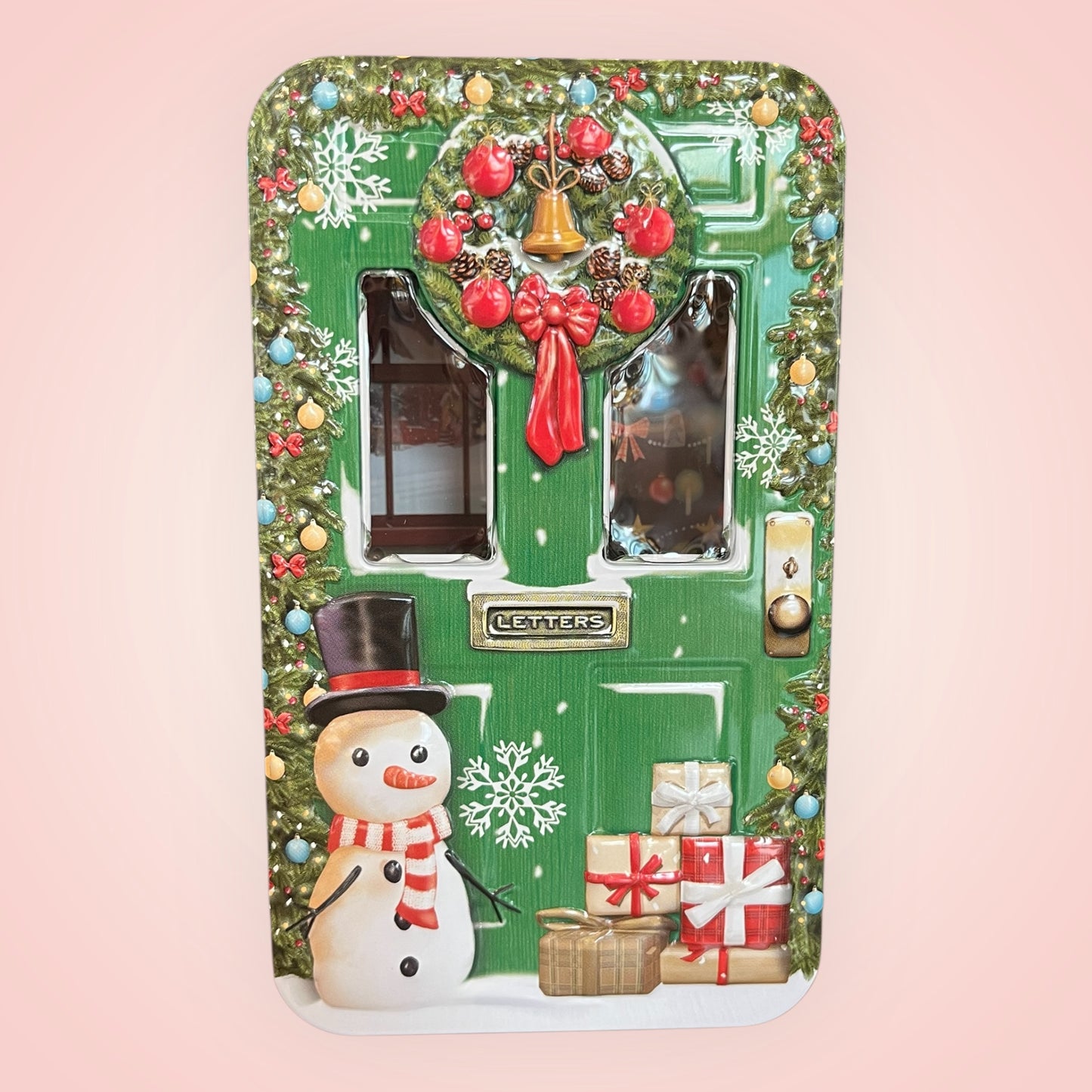 Kerstblik deur