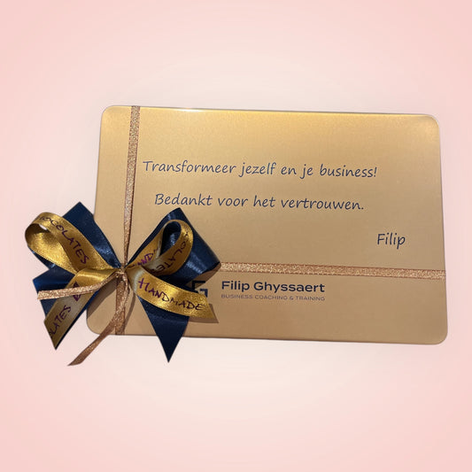 Plat goud blik