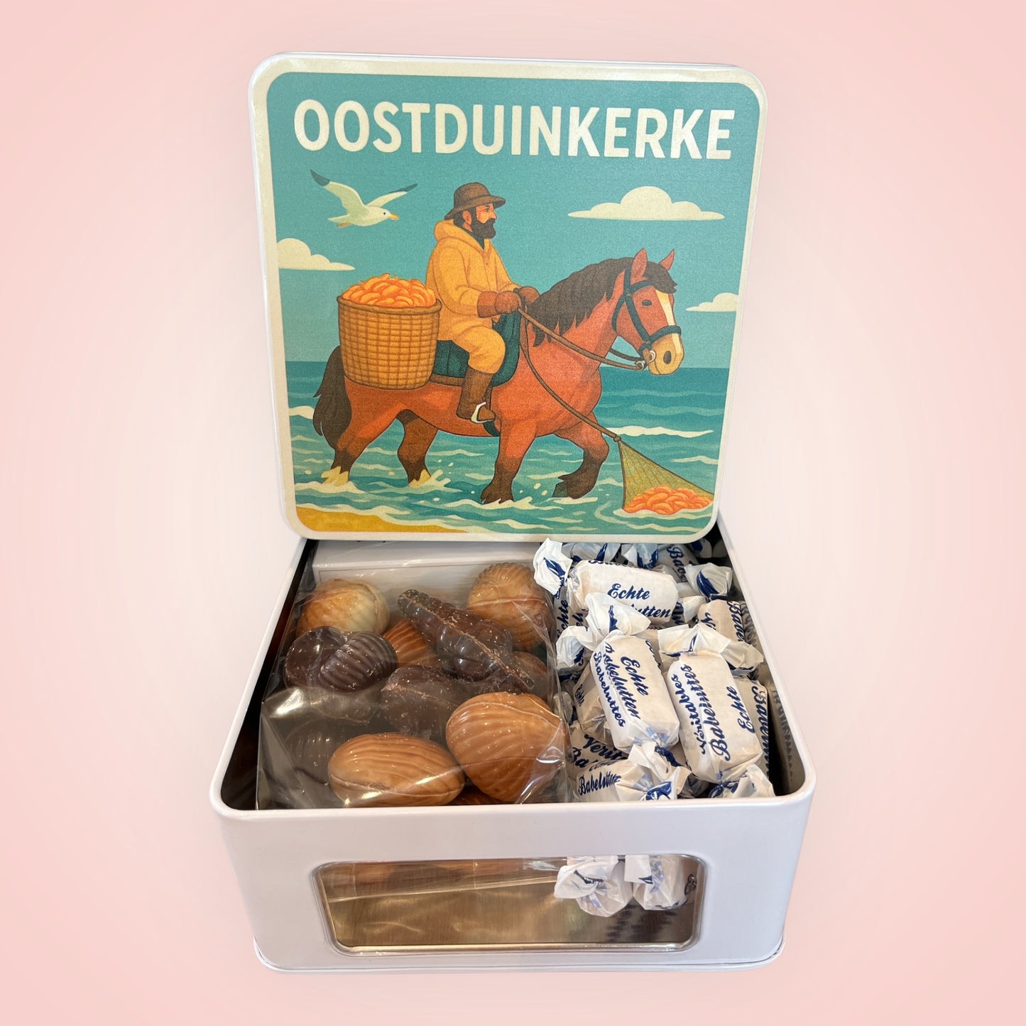 Vierkant venster blik