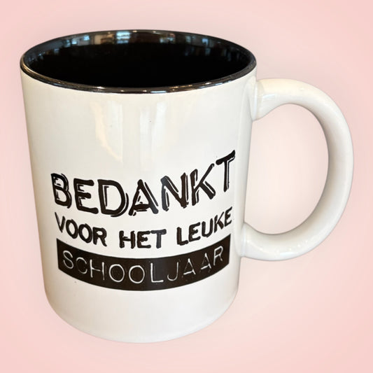 Bedankt-mok – een leuk geschenk voor het einde van het schooljaar 🎓