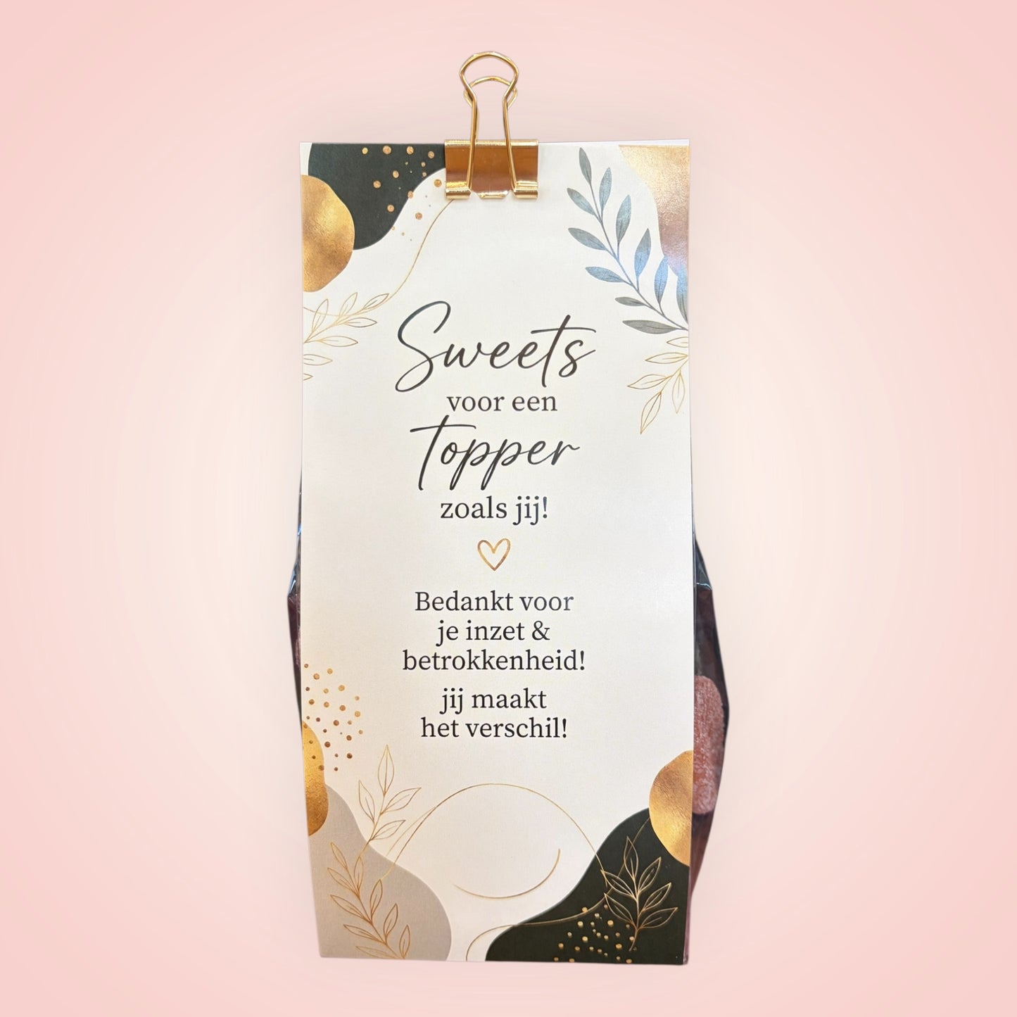 Sweets voor een Topper