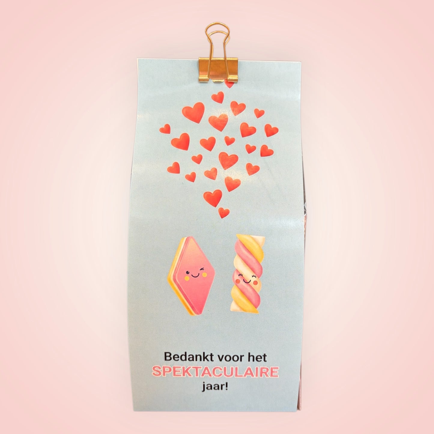 Zoet bedankje voor het einde van het schooljaar