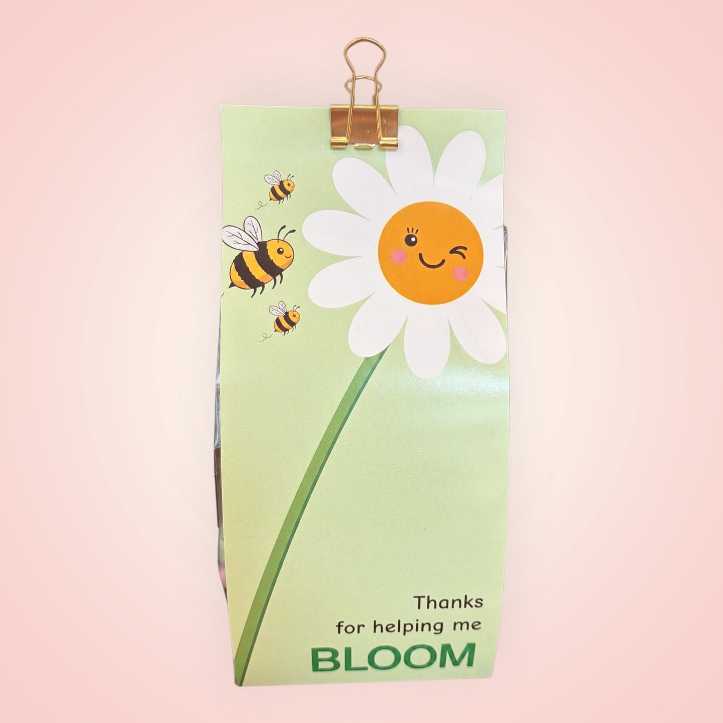 Thanks for Helping Me Bloom – Snoepcadeautje met Bloemensnoepjes