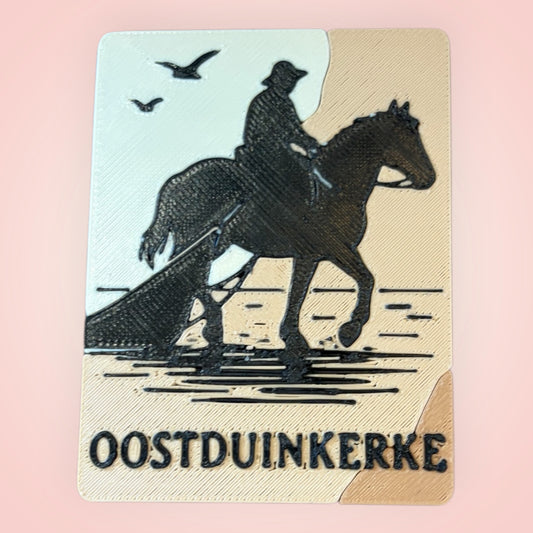 Magneet paardenvisser 3D