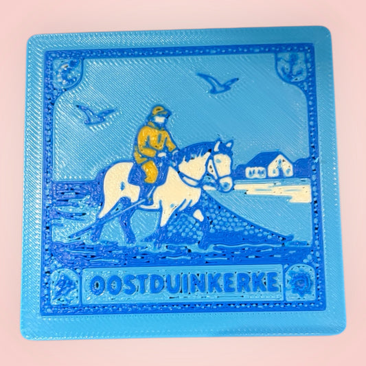 Magneet paardenvisser 3D