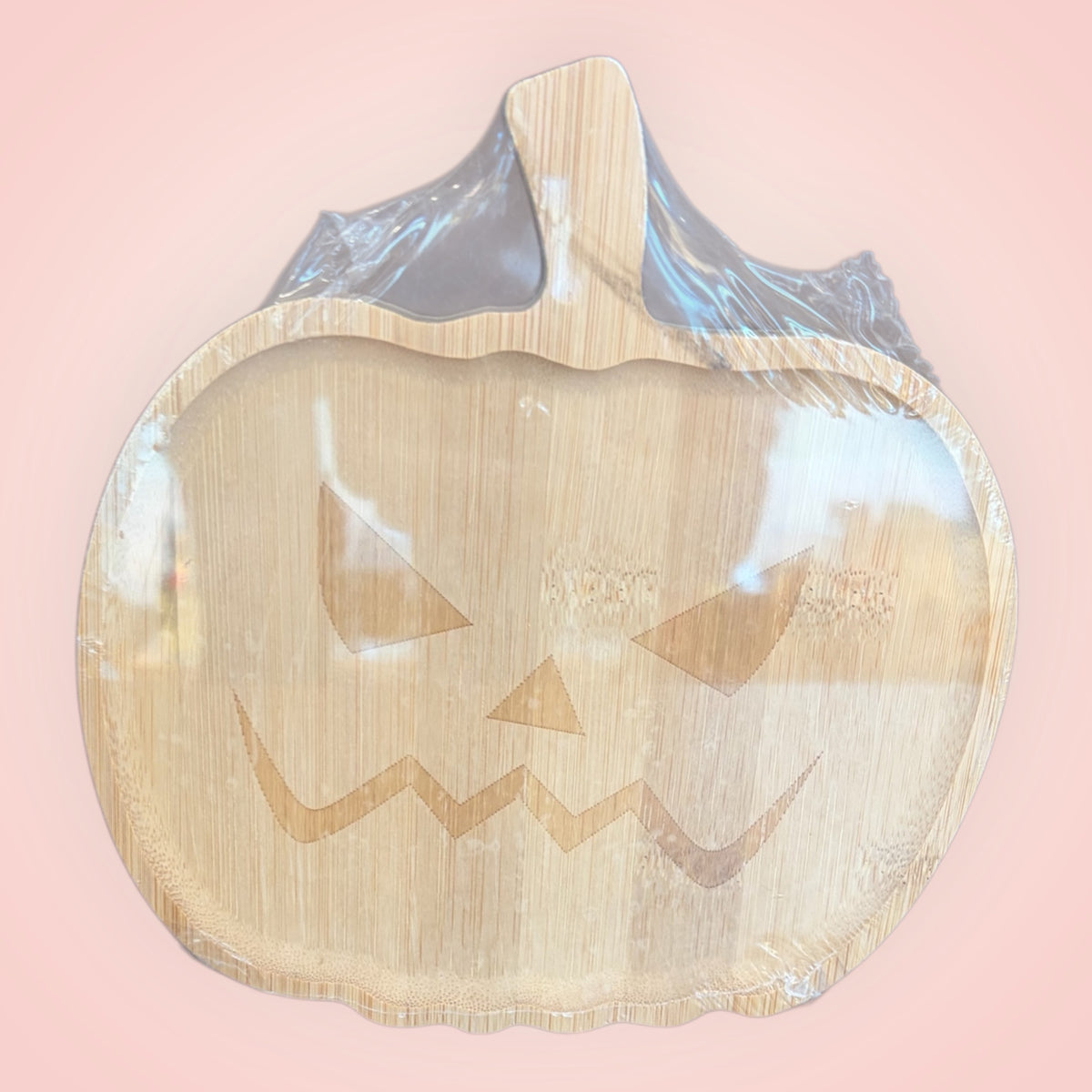 Houten Halloween Serveerplankje – Spookje of Pompoen